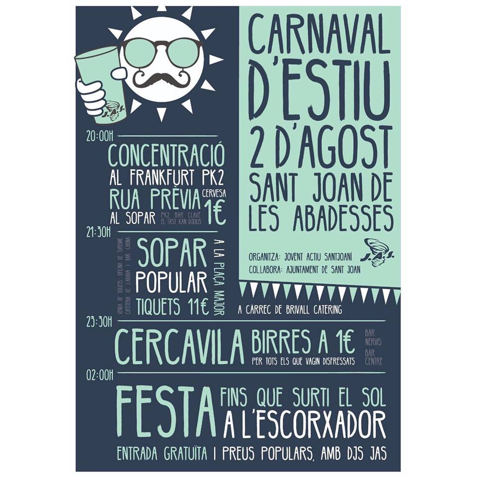 cartel Carnaval estiu 2019