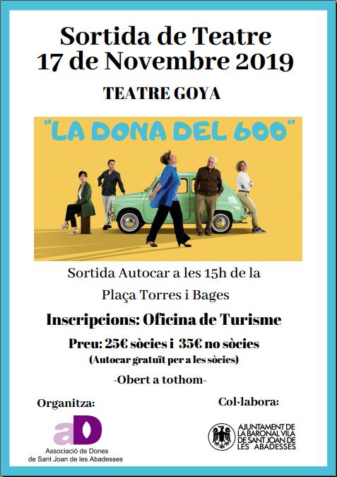 Cartell Teatre Dones 17.11.19 agenda