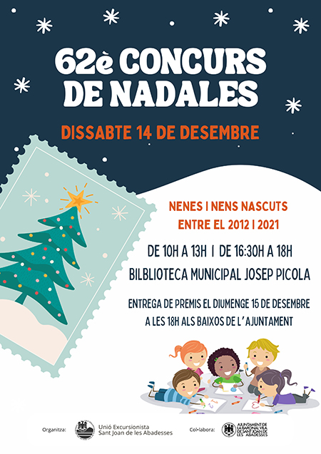 Cartell CONCURS NADALES UE agenda