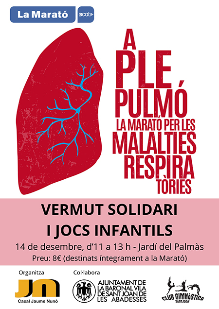 Cartell VERMUT SOLIDARI agenda