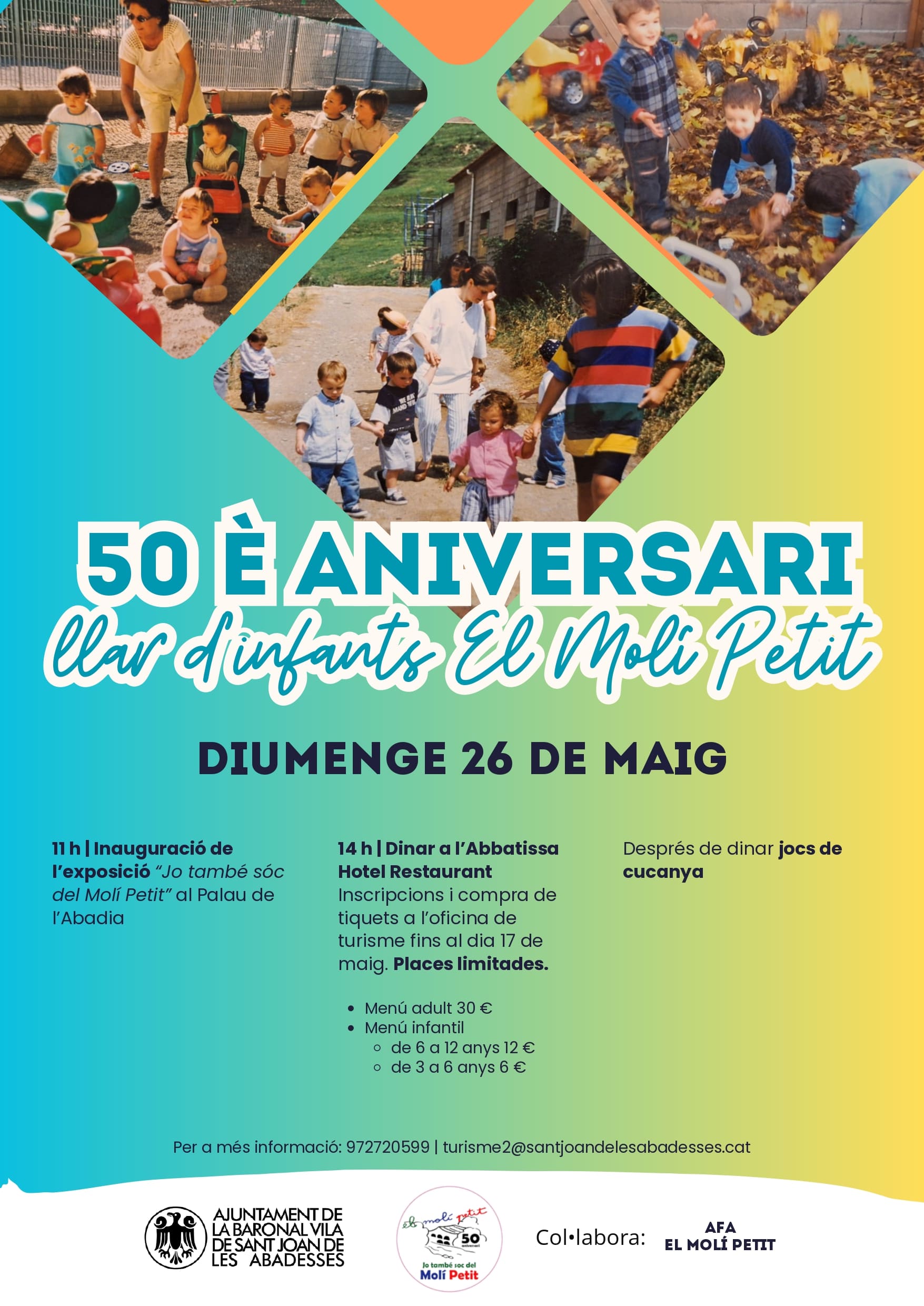 Cartell 50 aniversari el molí petit page 0001