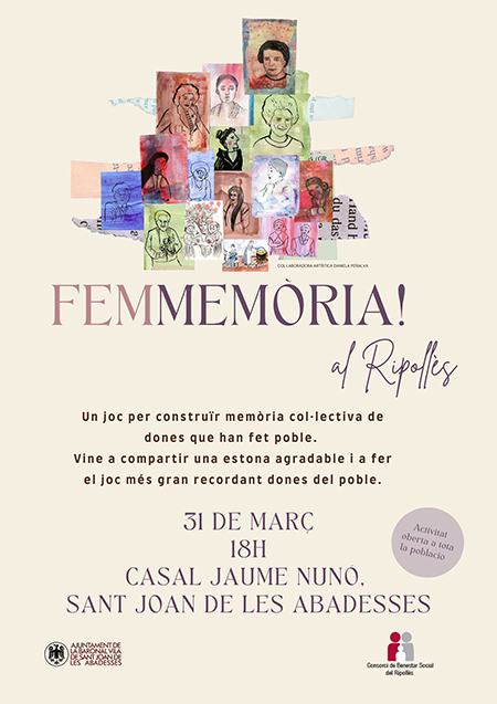 Cartell Fem Memòria Sant Joan agenda
