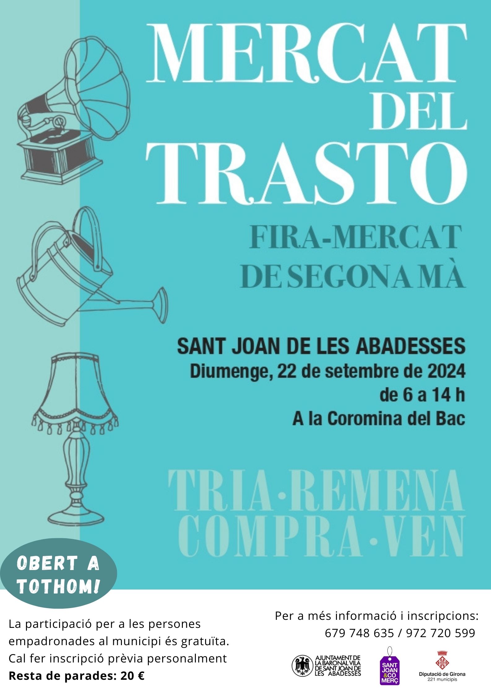 Cartell Mercat del trasto 2