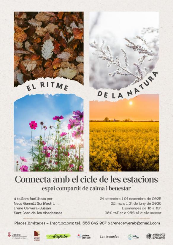 Cartell Ritme de la natura A3 Sant Joan