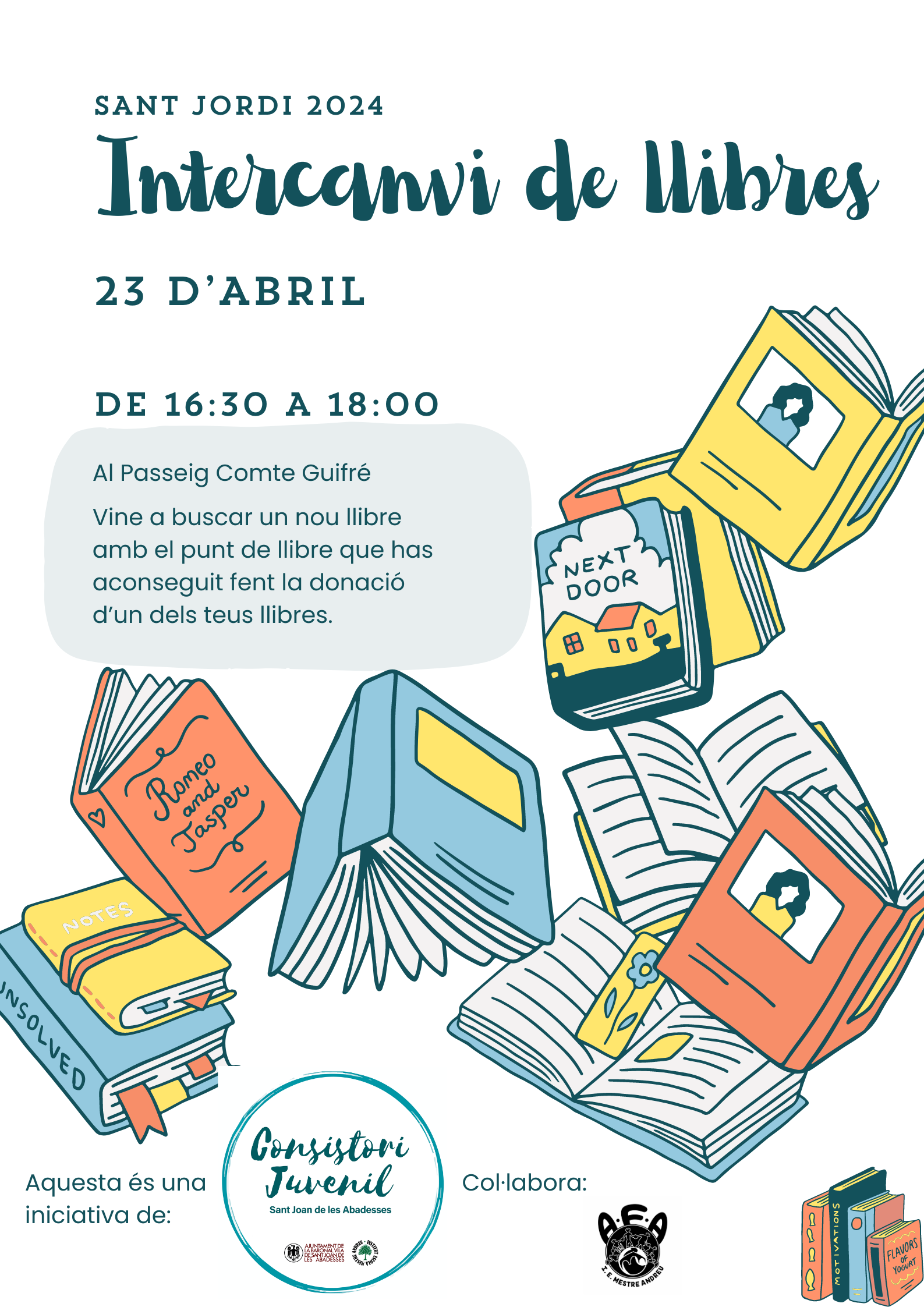 Intercanvi de llibres StJordi