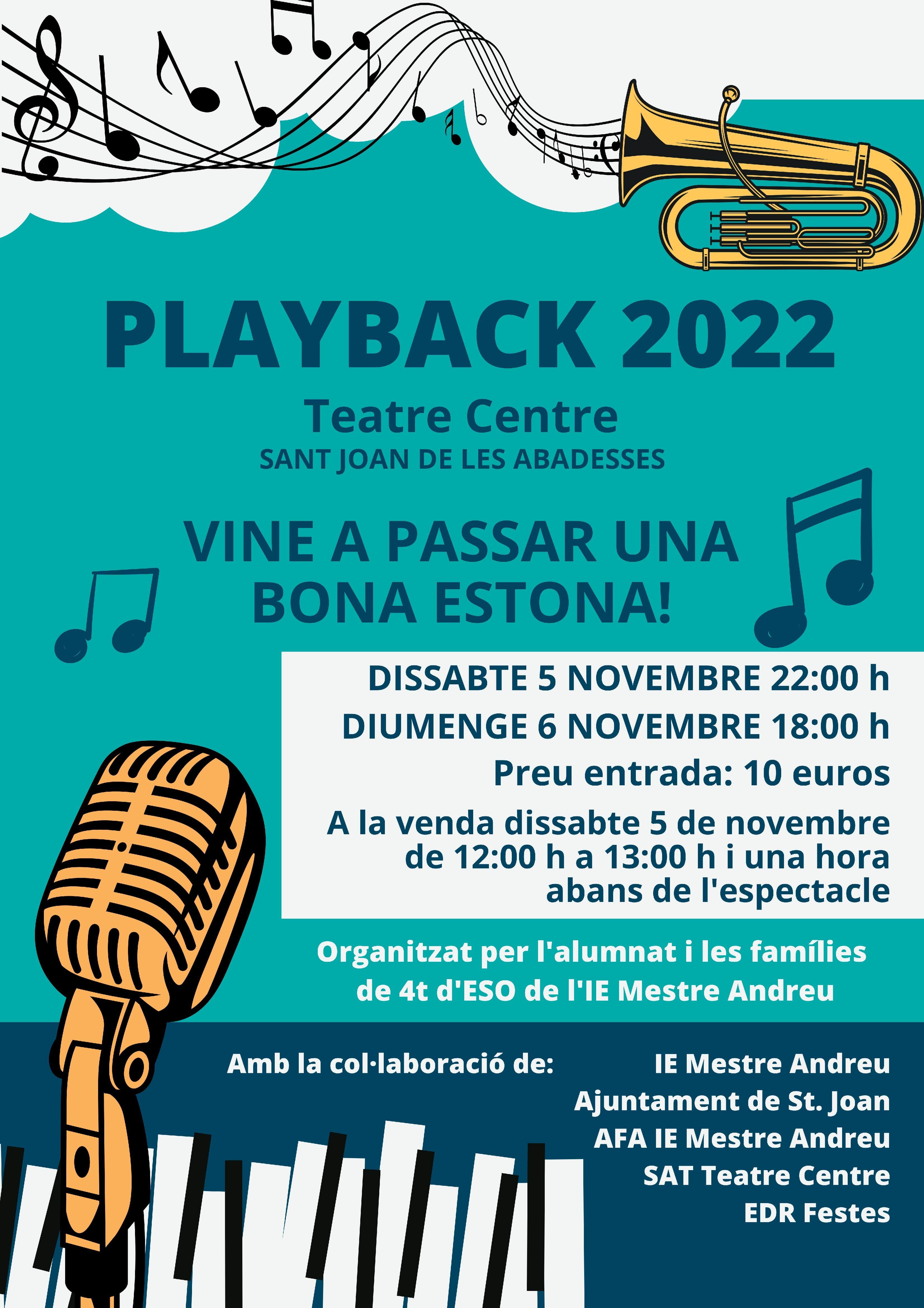 PLAYBACK 2022 cartell sensemarques 1 min