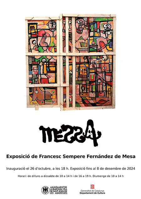 cartell messa agenda
