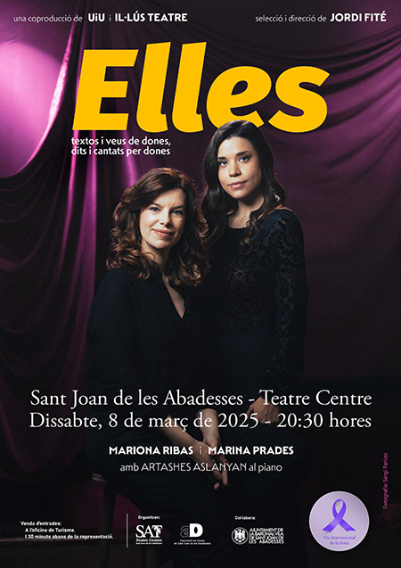 cartell teatre Elles 8març agenda