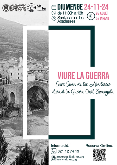 cartell visita guerra civil agenda