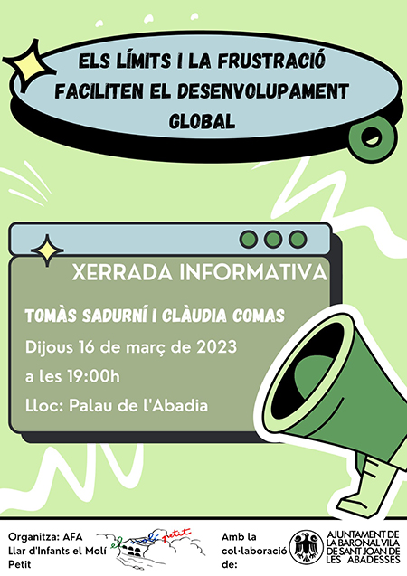 cartell xerrada llar infants 16032023 agenda