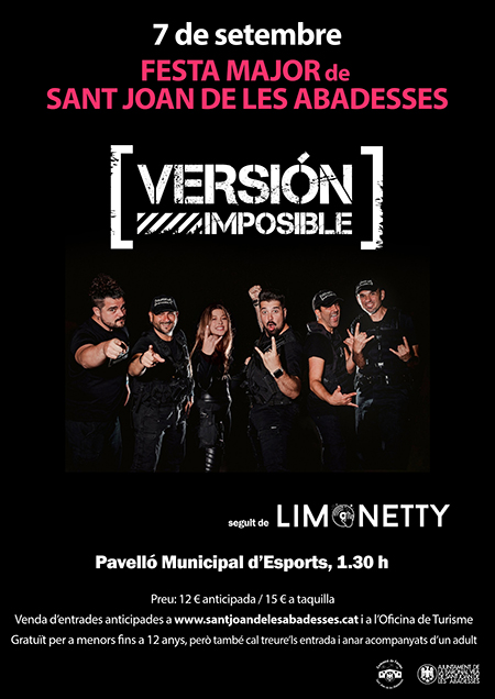 cartell VERSION IMPOSIBLE agenda