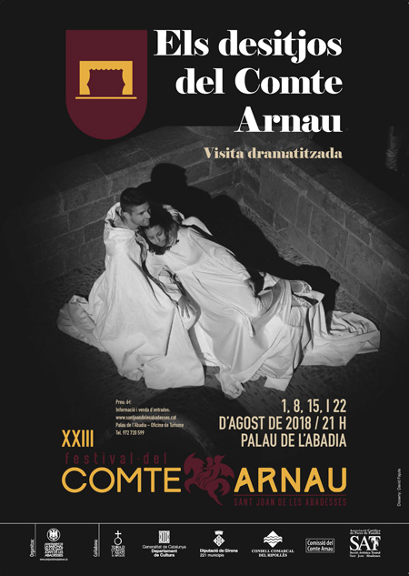 cartells Comte Arnau desitjos visites dramatitzades