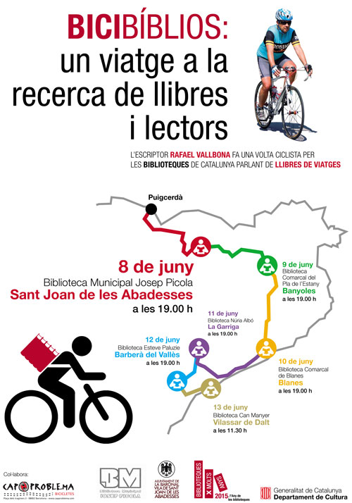 cartell bicibiblios stjoanabweb