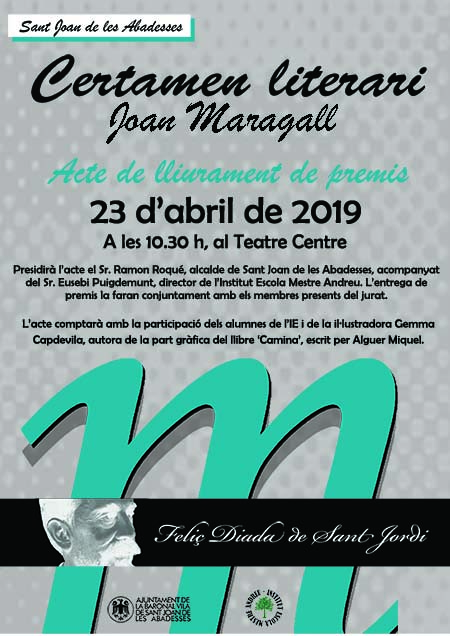 CARTELL-lliurament escolars 19-agenda