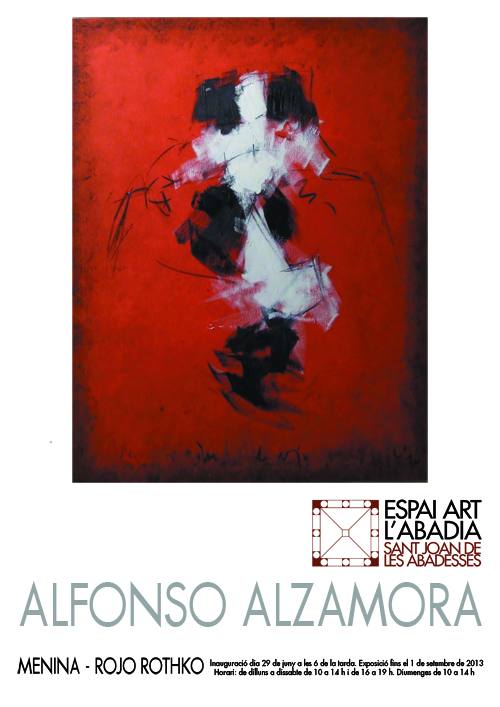 130629. Alfonso Alzamora. Menina. Rojo Rothko