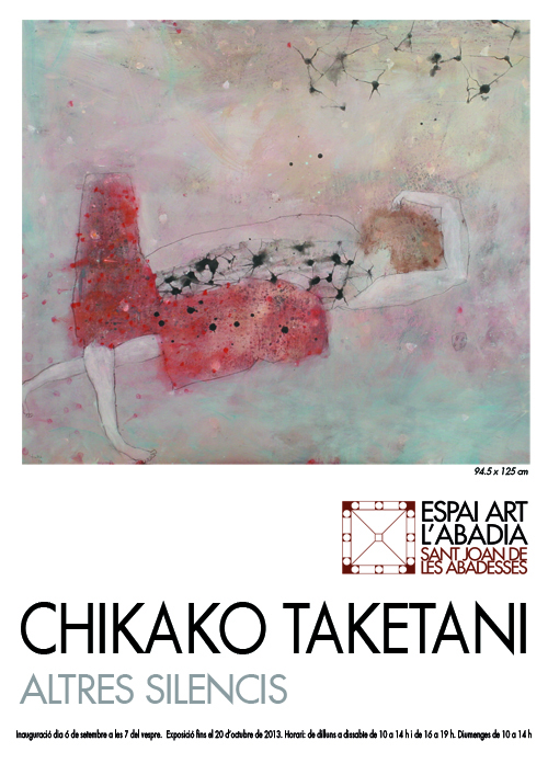 131020. Cartell Chikako Taketani. Altres silencis