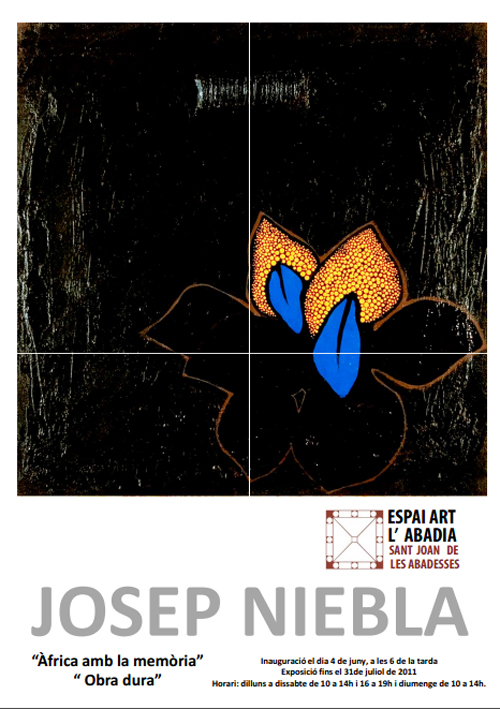 110604. Josep Niebla. Àfrica amb la memòria. Obra dura